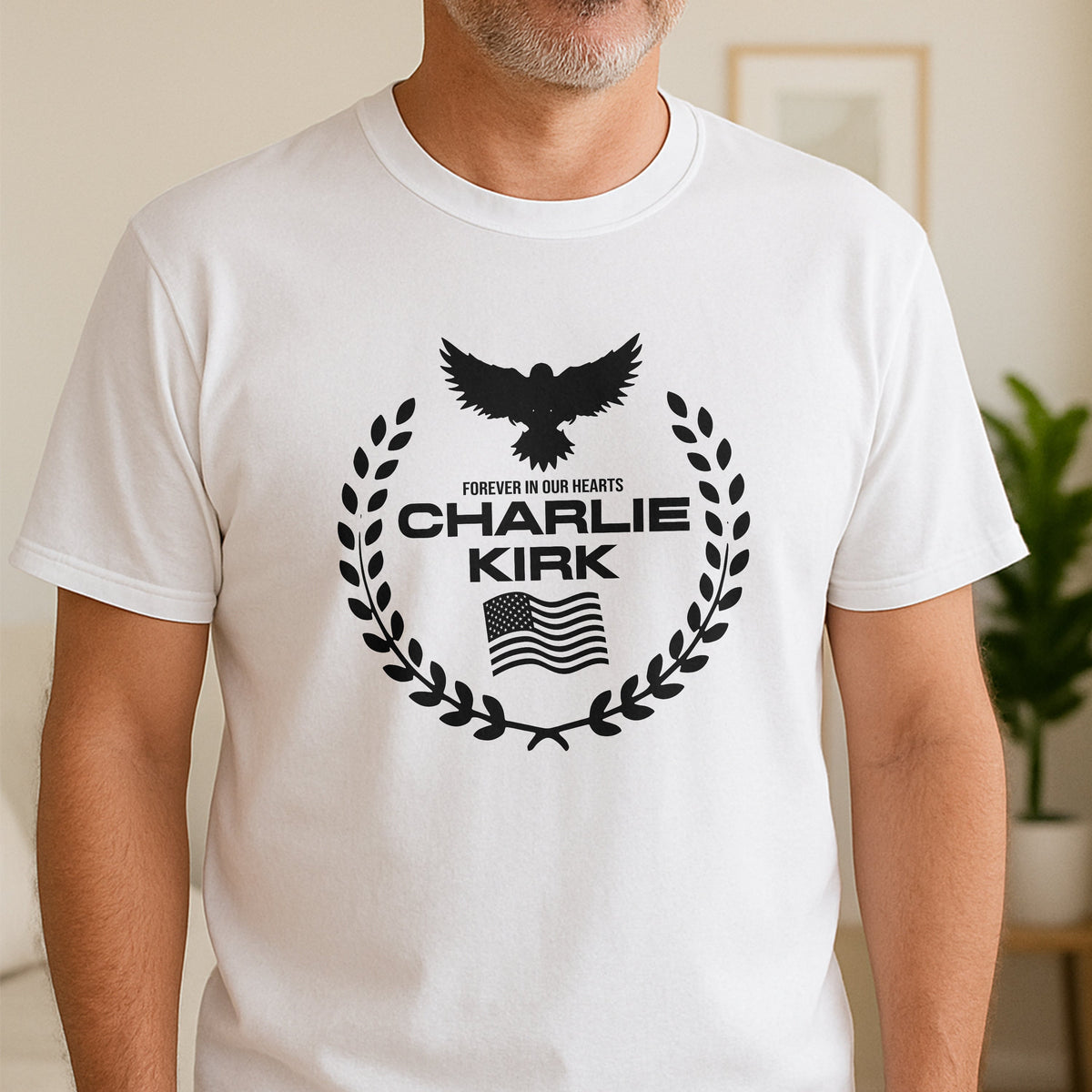 Charlie Kirk Memorial Bright Shirt LM32 65529