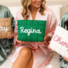 Personalized Name Quilted Nylon Makeup Bag- Gift For Mom, Girlfriend, Women, Bridesmaid Gift LM32 899545