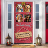 Custom Cute 3D Dog No Need To Knock We Know You Are Here Decoration Door Cover HA75 898080