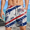 Custom Name US 250 Years Semiquincentennial 1776-2026 Beach Shorts HO82 901870