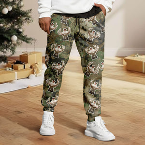 Custom Photo Sweatpants Christmas Gifts For Deer Hunting Lovers HA75 898256