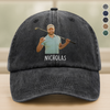 Custom Golf Player Photo Washed Denim Baseball Cap CH07 895504