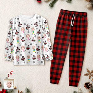 Custom Photo Best Nana Ever Gigi Papa Funny Children - Personalized Sleepwear CH07 899168