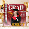 Custom Photo The Tassle Was Worth The Hassle Graduation's Day Backdrop TH10 898991