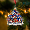 Personalized Family Name America 250th Anniversary Christmas Acrylic Ornament HA75 921776