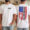 Custom Name Best Dog Dad Ever Back & Front Comfort Shirt Gift For Dog Lover TH10 169365