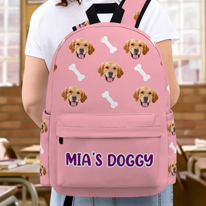 Custom Face Photo With Icon Back To School Gift For Kids LM32 893865