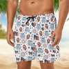 Custom Photo 250 Years Of Freedom 1776-2026 Beach Shorts HO82 902734