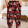 Custom Funny Face Best Dad Ever Christmas Sweatpants For Matching Family LM32 893883