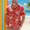 Custom Photo Funny Pet Face Pattern Dog Cat Family Hawaii Shirt HA75 892312