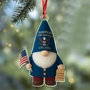 America 250 Gnome Ornament TH10 894929