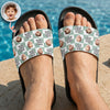 Custom Baby Face Best Dad, Mom Ever Slide Sandals - Gift For Dad, Father's HO82 902574