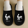 Personalized Funny Adult Slippers - Gift For Husband, Wife, Girlfriend & Boyfriend HA75 922180