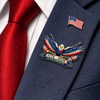 Personalized Name US 250 Patriotic Eagle 1776–2026 Acrylic Pin HO82 901868