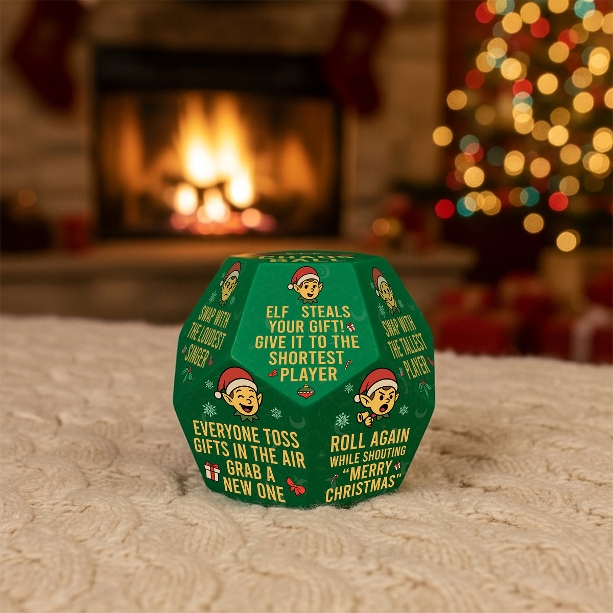 Christmas Game Dice For Family, Friend TH10 896215