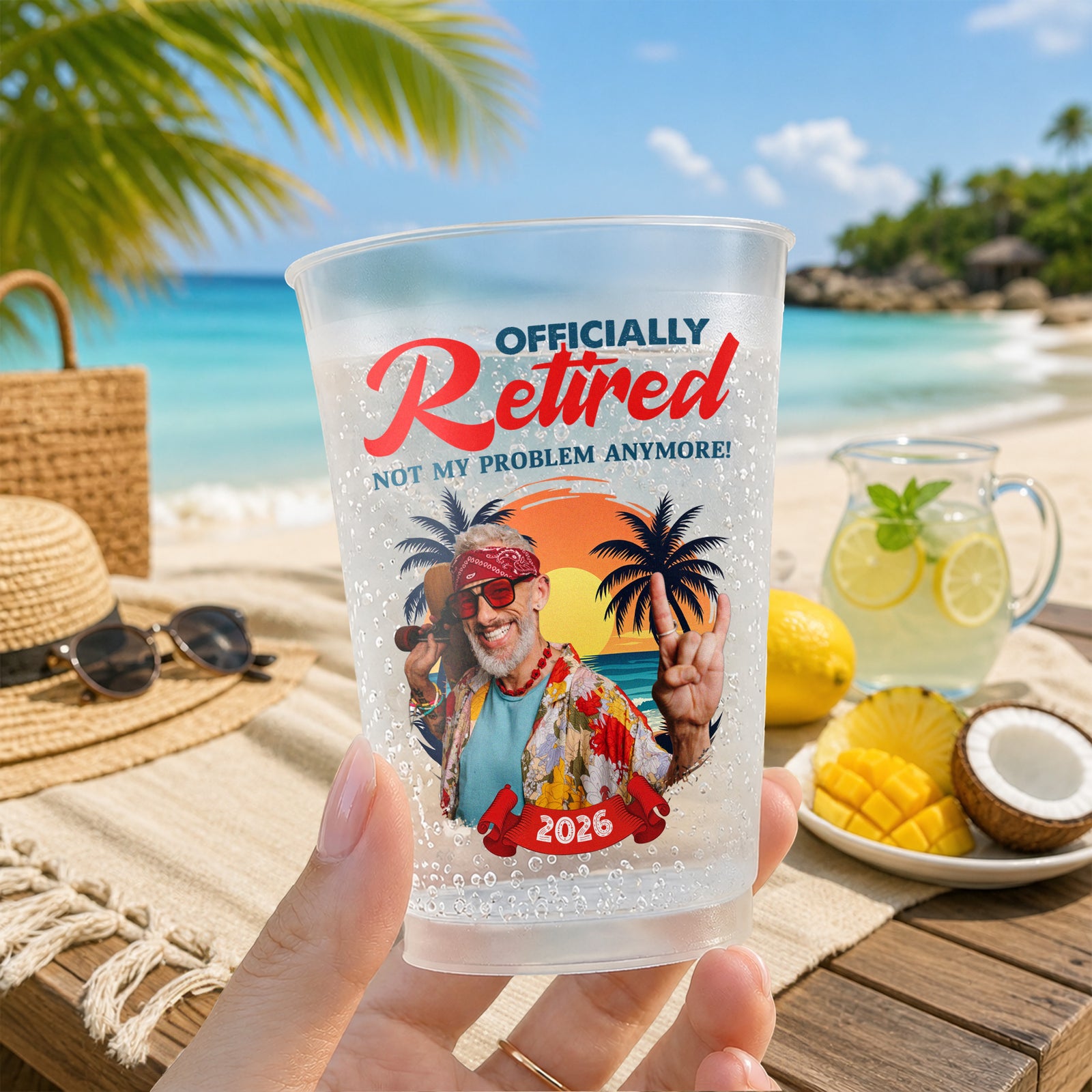 Custom Photo Funny Retirement Cups Gifts For Women, Men TH10 169737