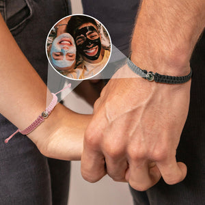 Custom Couple Photo Projection Bracelet Jewelry Couple Gift HA75 892866