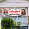 Custom Photo Class of 2026 Then And Now Personalized Banner Graduation Party Gift HA75 920622