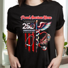 Custom Name Proud American Nurse With US 250 Dark Shirt HO82 901290