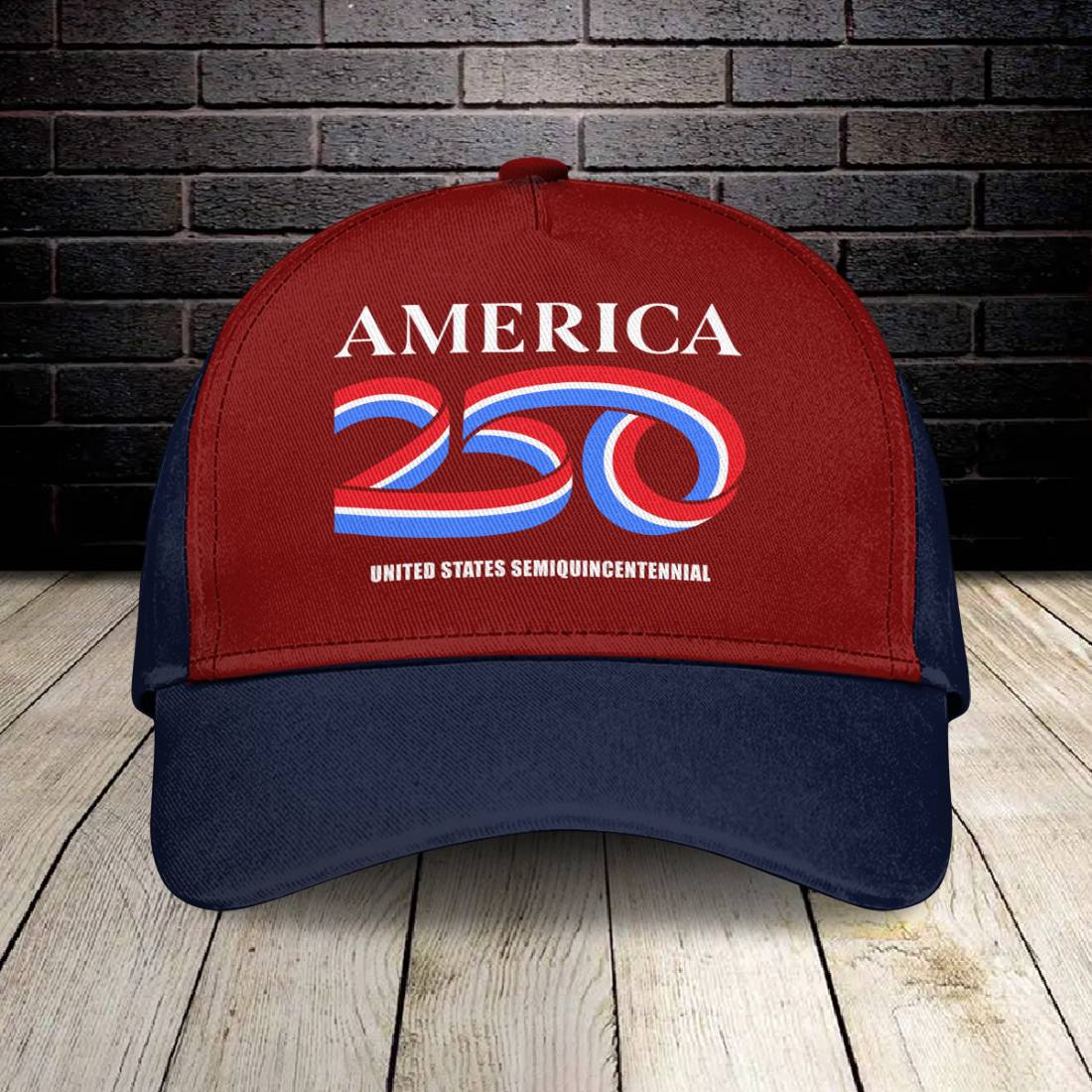 USA Semiquincentennial America 250 Patriotic Classic Cap HO82 900100
