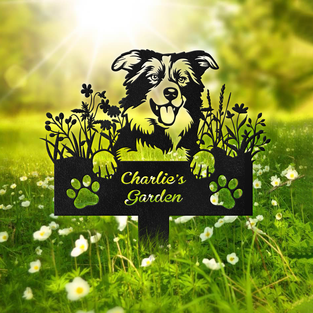 Personalized Dog Garden Stake Funny Gift For Dog Lovers CH07 896176