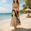 Custom Photo US 250th Anniversary Retro Style Eagle Cami Maxi Dress TH10 170237