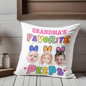 Custom Photo Favorite Peep For Easter Day Pillow TH10 892445