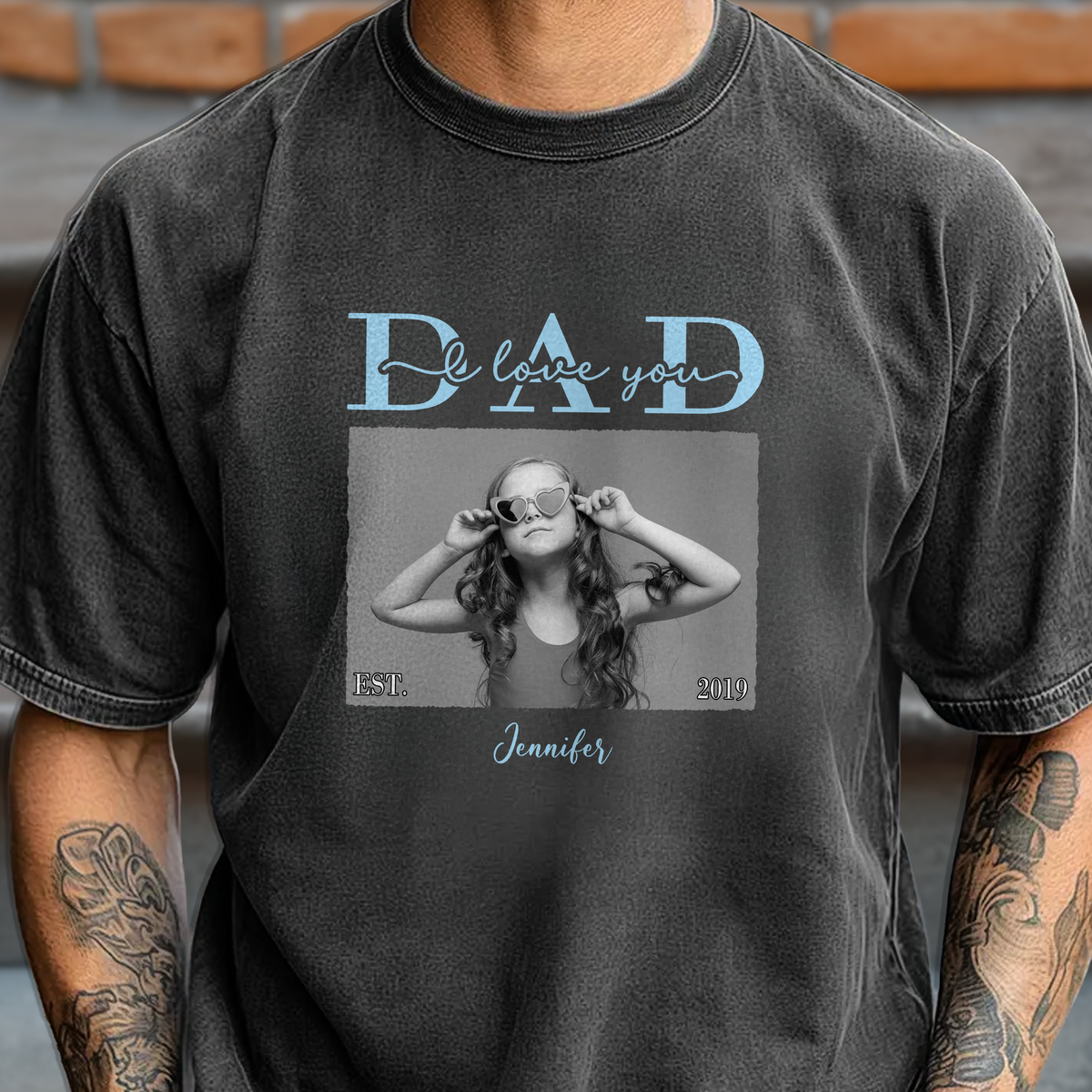 Custom Photo Dad We Love You Comfort Shirt Personalized Father’s Day Gift CH07 911456