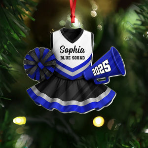 Personalized Cheerleader 2025 Acrylic Ornament Gift Cheer Coach LM32 897393