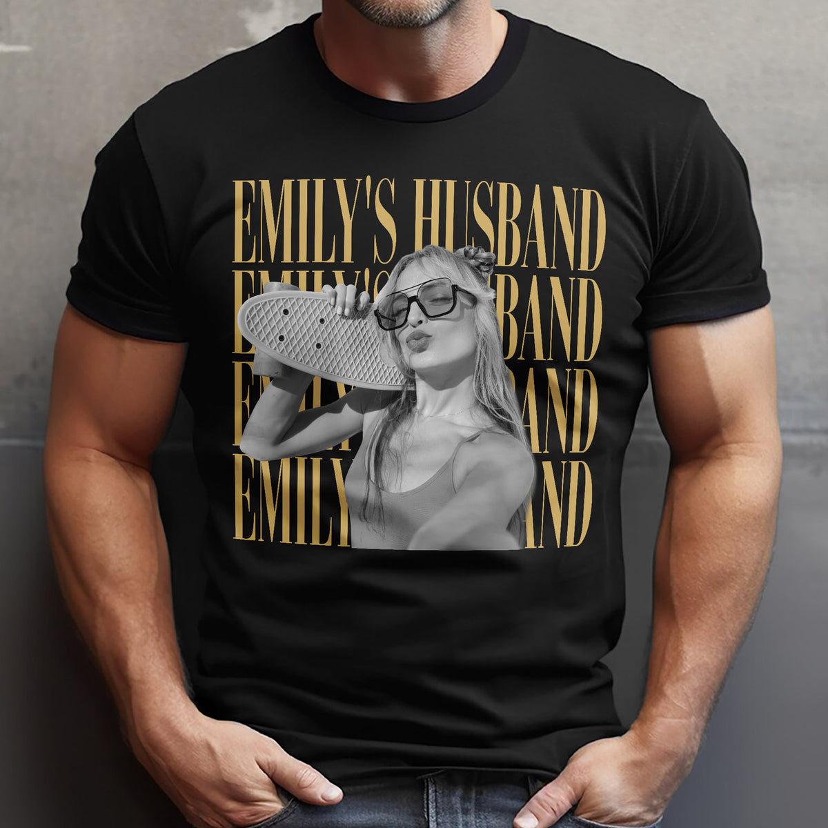 Custom Vintage Photo Wife, Husband Comfort Shirt - Personalized Anniversary Gift HA75 921482