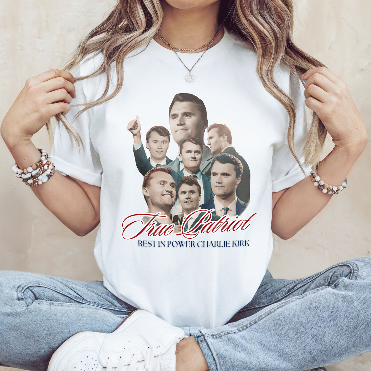 True Patriot Rest In Power Charlie Kirk Bright Shirt HO82 65808