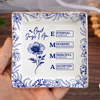 God Says I Am Personalized Name Initial Bible Toile De Jouy Jewelry Dish Gift LM32 895365