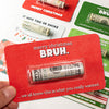 Personalized Gift Merry Christmas BRUH Money Holder Card LM32 897325