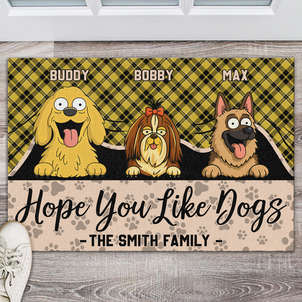 Hope You Like Dogs For Dog Lover Doormat TH10 892703
