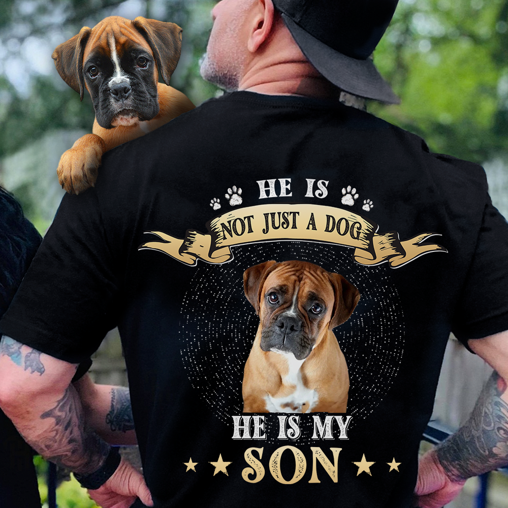 Custom Photo Not Just A Dog But My Kid Back Shirt For Dog Lover TH10 892589