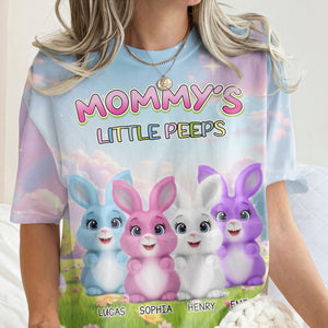 Personalized Grandma's Little Peeps Easter 3D Shirt Funny Gift For Mom, Grandma Ch07 895264