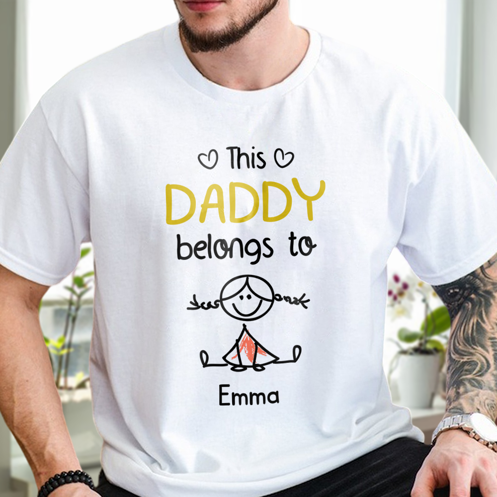 Personalized This Papa Belongs To Us Bright Shirt Father’s Day Gift HA75 921442