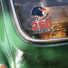 250 America Anniversary Car Window Decal Sticker LM32 897853
