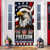 Custom Family Name 250 Years Of Freedom America 1776-2026 Eagle Door Cover CH07 911804