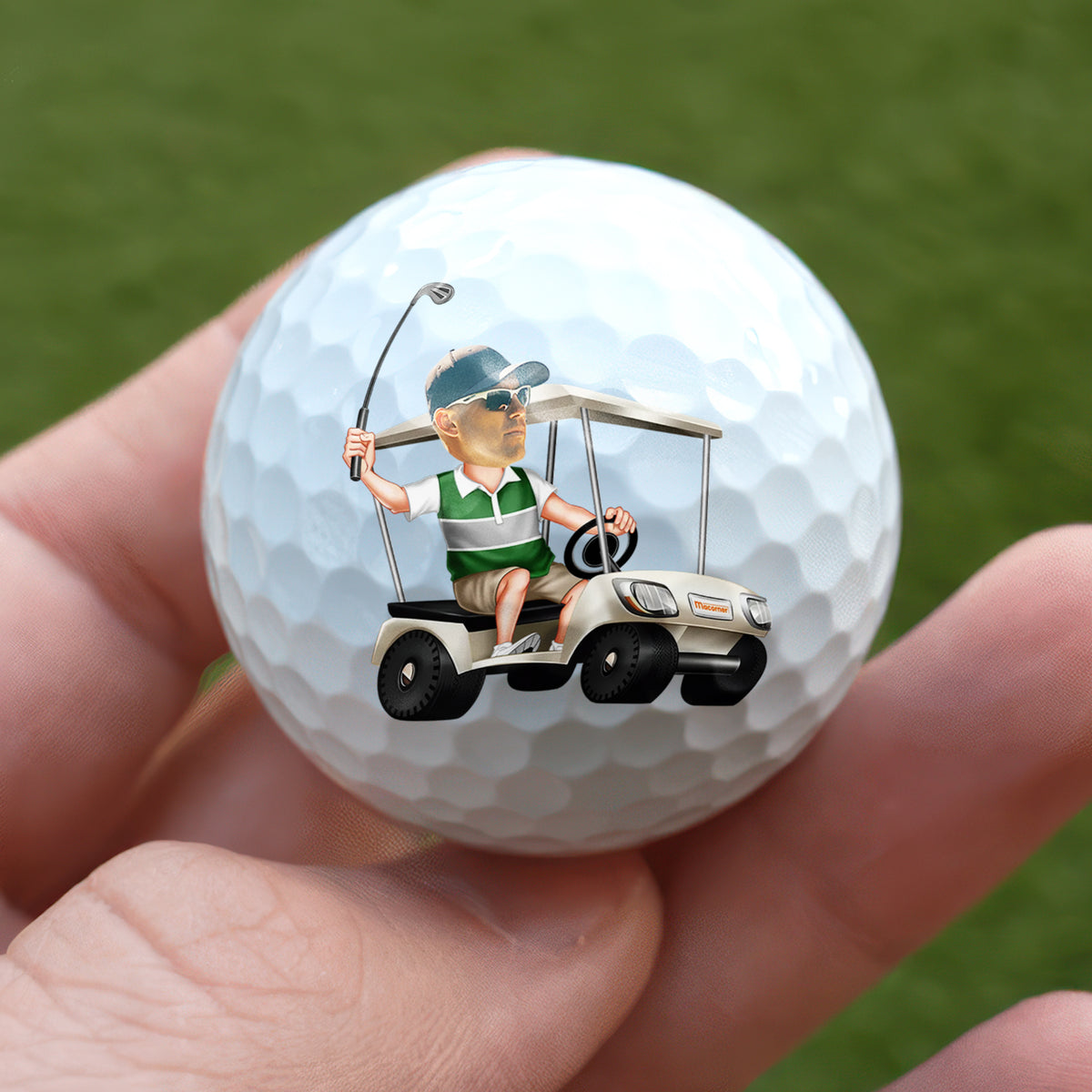 Custom Funny Photo Make Hit Better This Golf Ball Gift For Sport Player LM32 893477