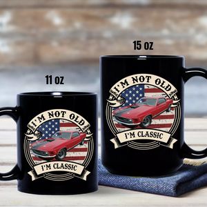 This Is How I Roll - Custom Car Photo Route 66 Vintage Black Mug CH07 899804