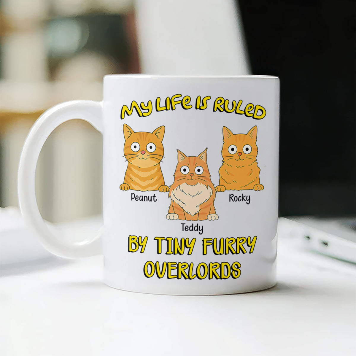 My Life Is Ruled By Cats For Cat Lover Mug TH10 892727