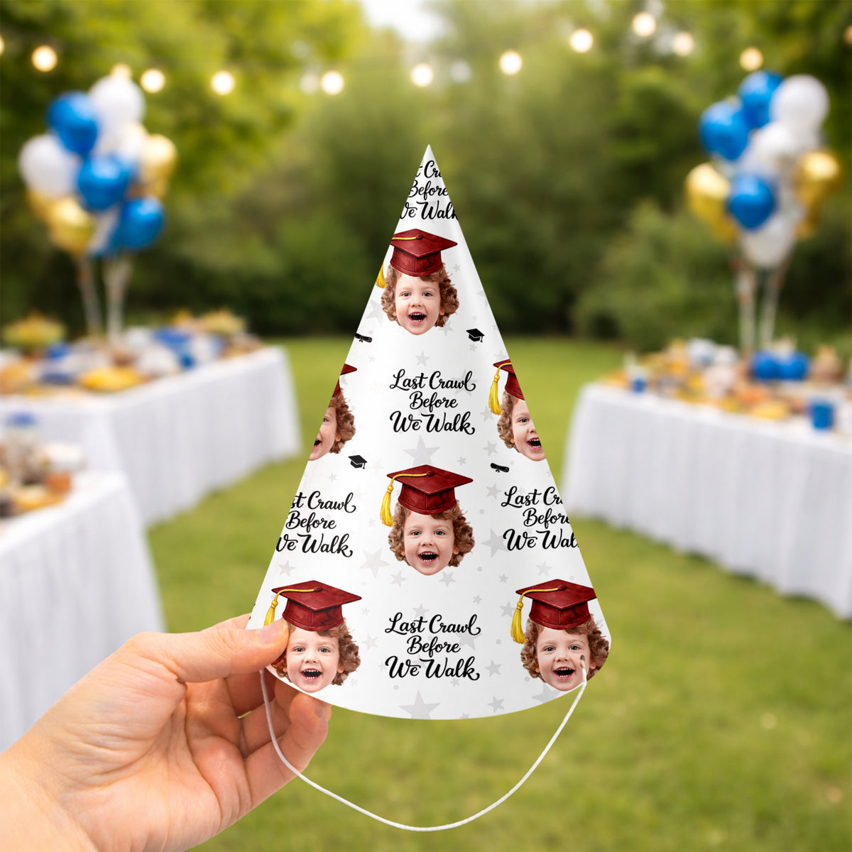 Custom Photo Look Who's Graduated Party Hat Graduation Gift HA75 921226