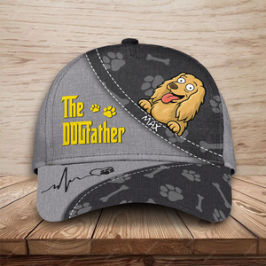 The Dogfather - Personalized Classic Cap For Dog Dad CH07 895644