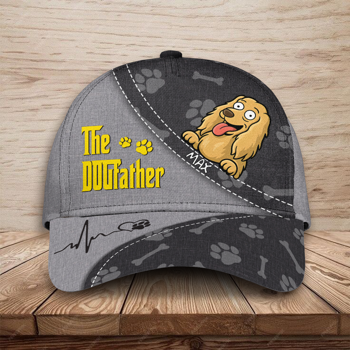 The Dogfather - Personalized Classic Cap For Dog Dad CH07 895644