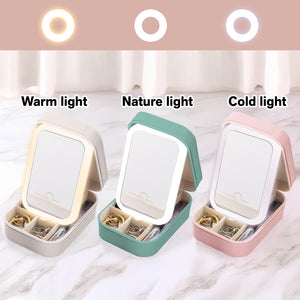 Personalized Sometimes You Forget You're Beautiful Lover's Flower Makeup Box With LED LM32 893299