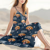 Custom Photo and Name I Love My Dog V-Neck Cami Maxi Dress HA75 892146
