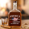 Custom Family Name America 250th Anniversary 1776 2026 United States of America Whiskey Bottle LM32 897715
