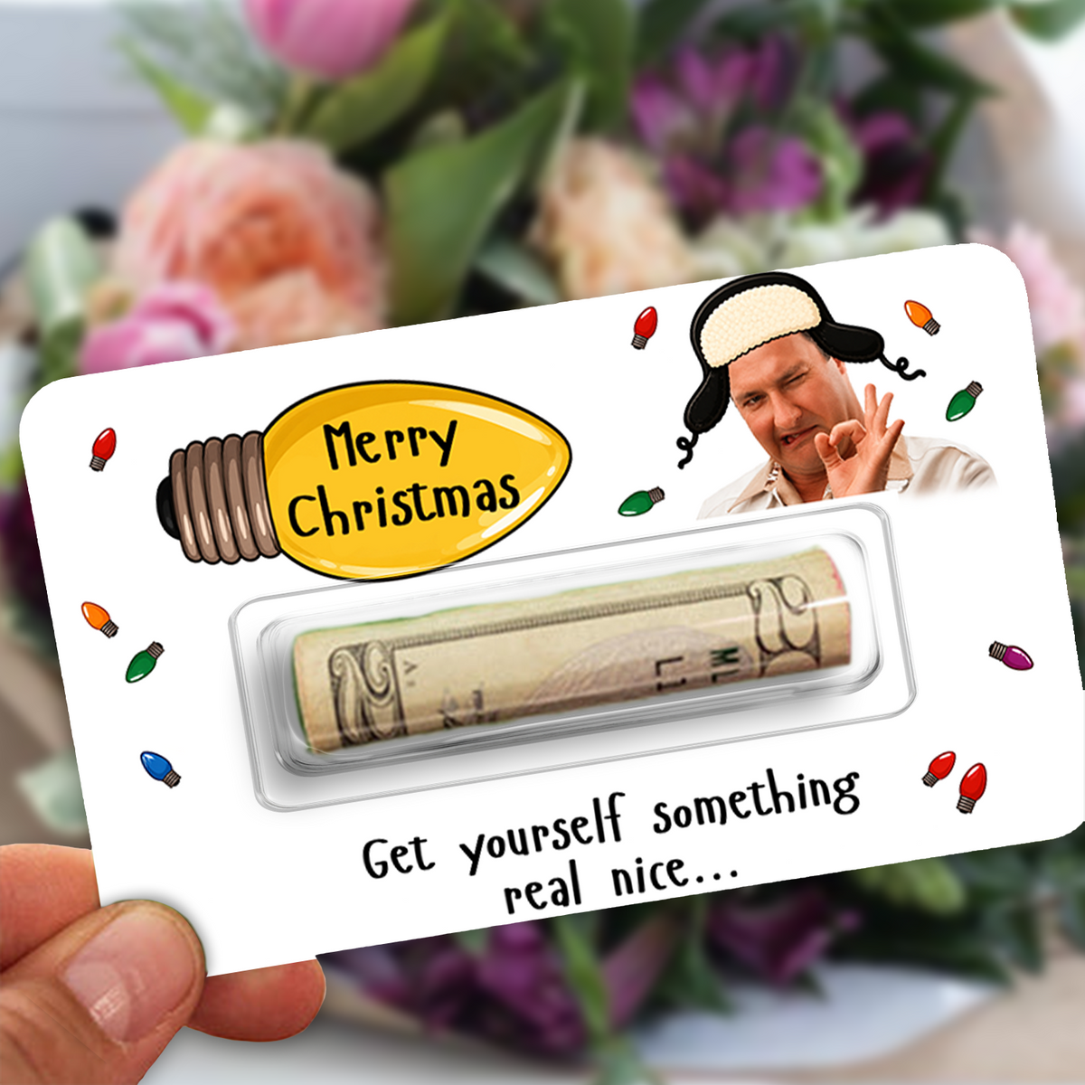 Cousin Eddie Money Holder Card – Funny Christmas Cash Gift Holder CH07 180488