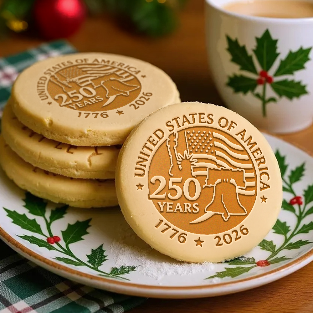 United States of America 250 Years Cookie Stamp HO82 900662